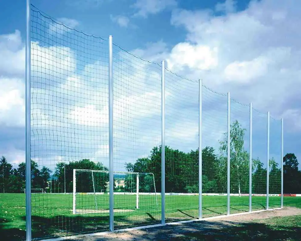 Ballfangzaun – Detailansicht